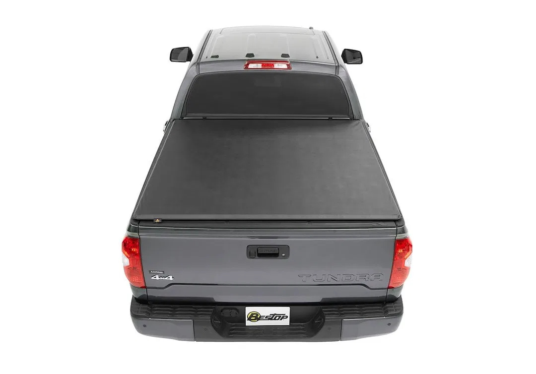 19109-01 – BESTOP Tonneau Cover, Soft Roll-Up Black Vinyl Lockable With Tailgate Handle